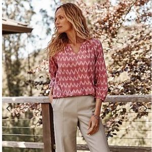 NWT PureJill Ikat Top S